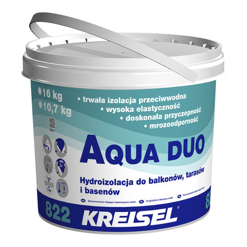 Impermeabilizzante isolante - AQUA DUO 822 - Kreisel - per terrazza / per piscina / per cucina