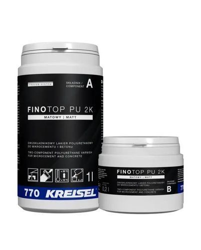 Intonaco di finitura - FINOTOP PU 2K 770 - Kreisel - di protezione / per esterni / per pavimento