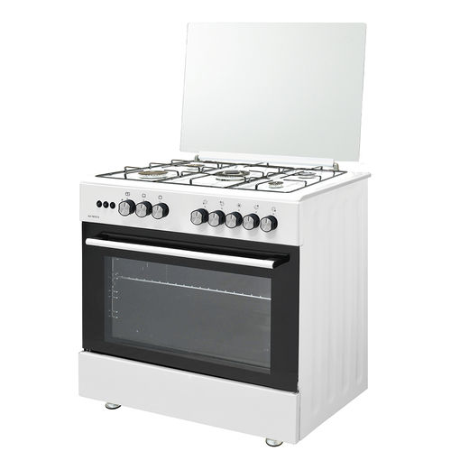 Blocco cottura a gas - 699 GG50 - Kumtel & Luxell - 4 fuochi / 1 forno / in ghisa