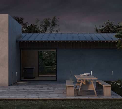 Luce ad incasso - HINT SMALL 1304A - 9010 novantadieci - LED / lineare / rettangolare