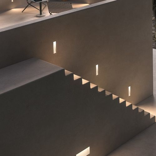 Luce ad incasso - CAVE 1301B - 9010 novantadieci - LED / rettangolare / IP65
