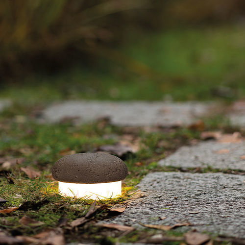 Lampada da pavimento - OOLITE TERRA 1115F - 9010 novantadieci - in ceramica / contemporanea / senza fili