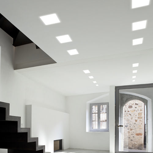 Luce da incasso a soffitto - 4046 - 9010 novantadieci - LED / quadrata / IP20