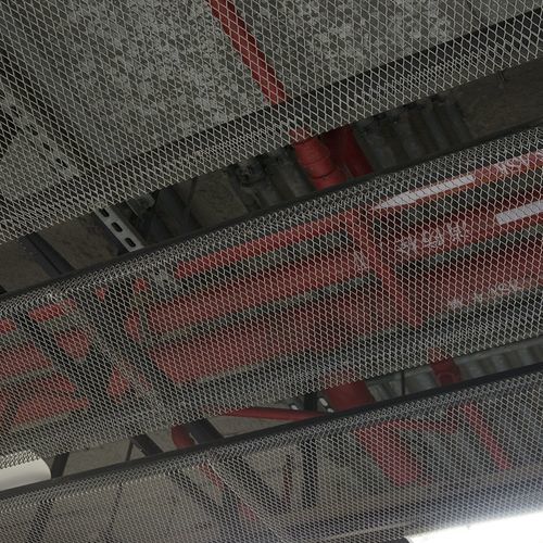 Maglia metallica in acciaio - FIRE PROTECTION  - SHANG KAI STEEL CO., LTD. - in acciaio galvanizzato / in acciaio inossidabile / per edificio