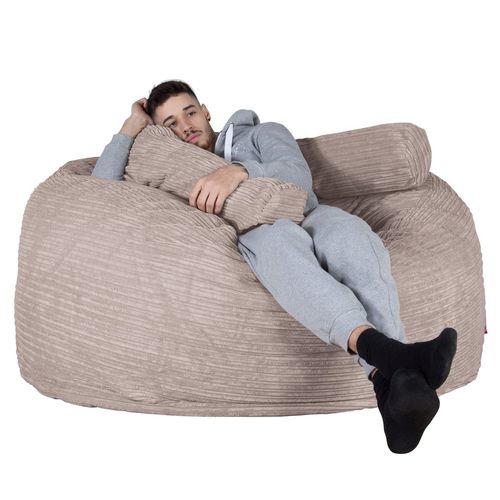 Poltrona a sacco contemporanea - CCRCC1LMI - Big Bertha Original™ - in tessuto / marrone / doppia