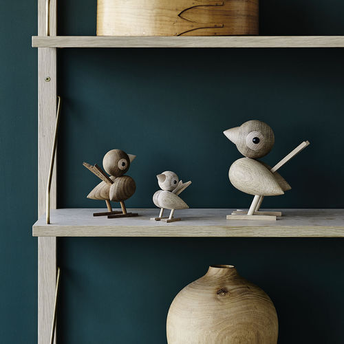 Scultura in rovere - SPARROW - lucie kaas - in castagno