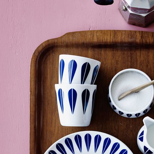 Tazza in porcellana - CLASSIC : LOTUS - lucie kaas