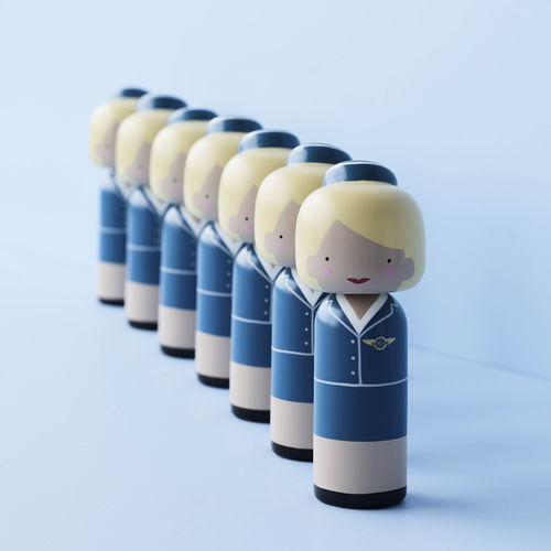 Scultura in legno - PAN AM - lucie kaas