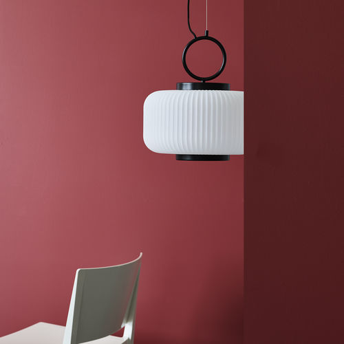Lampada a sospensione - MOONBEAM - lucie kaas - in metallo / in vetro / in opalina