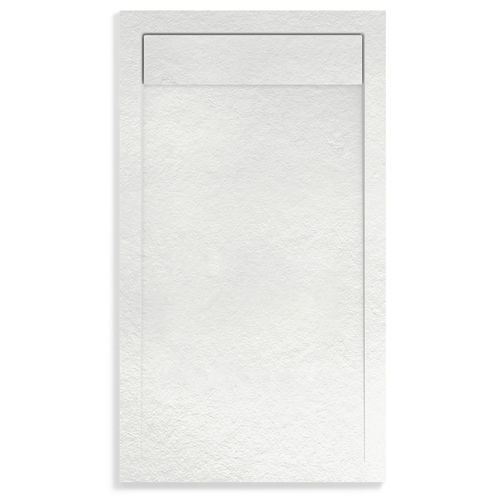Piatto doccia rettangolare - NATURE - Nuovvo - da appoggio / ultrapiatto / in resina