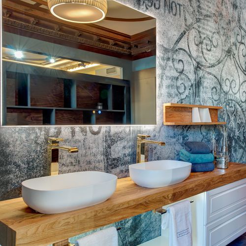 Mobile da bagno contemporaneo - ALMA  - Decosan - in stile / per uso residenziale / per hotel