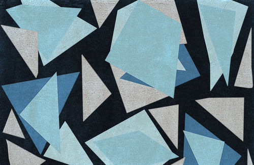 Tappeto contemporaneo - Marieta - Muranti - geometrico / in lana / in viscosa
