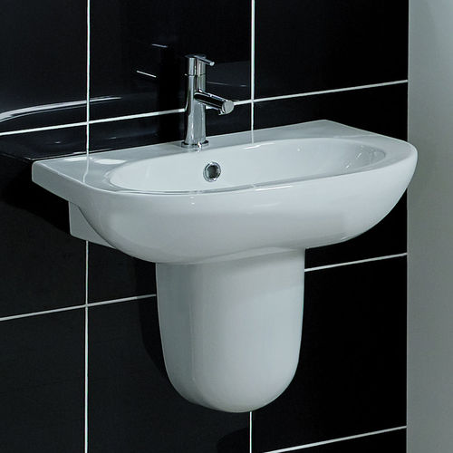 Lavabo sospeso - OPUS - Valadares - in ceramica / in pietra calcarea / contemporaneo