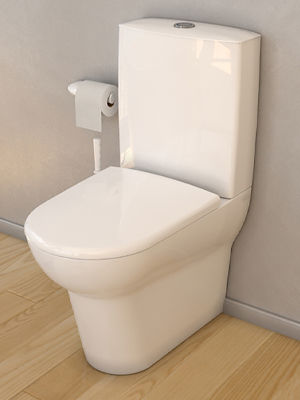 WC monoblocco - 100 - Valadares - in ceramica / per uso residenziale / contract