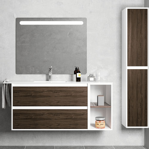 Mobile da bagno contemporaneo - ACRIS - BAÑOS 10 S.L. - per uso residenziale / in MDF / da parete