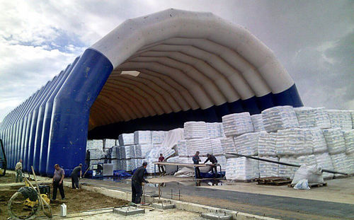 Pressostruttura per stoccaggio - STORAGE - HOLSTROY