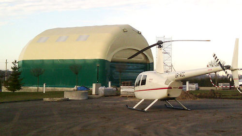 Pressostruttura per aeroporto - HELICOPTER HANGAR - HOLSTROY