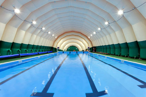 Pressostruttura per copertura - HOLSTROY - per piscina pubblica