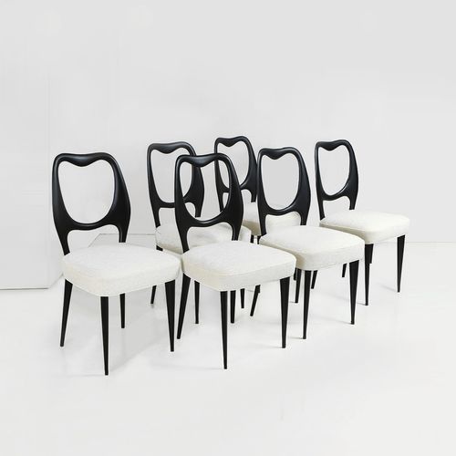 Sedia visitatore design originale - TALI - MAPSWONDERS - da interno / in legno laccato / imbottita