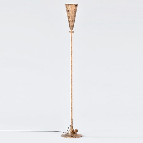 Lampada da terra - GERARD - MAPSWONDERS - in acciaio / contemporanea / con cavo