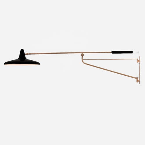 Applique contemporanea - LORI - MAPSWONDERS - da interno / in ottone / LED