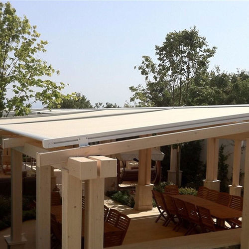 Tenda da sole a proiezione - OAK - BYART GROUP - manuale / contract / per terrazza