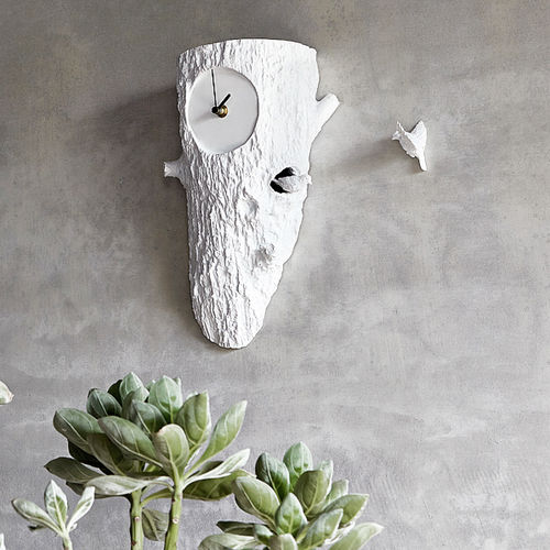 Orologio classico - CUCKOO X CLOCK - TREE - Haoshi - a muro / analogico / in resina