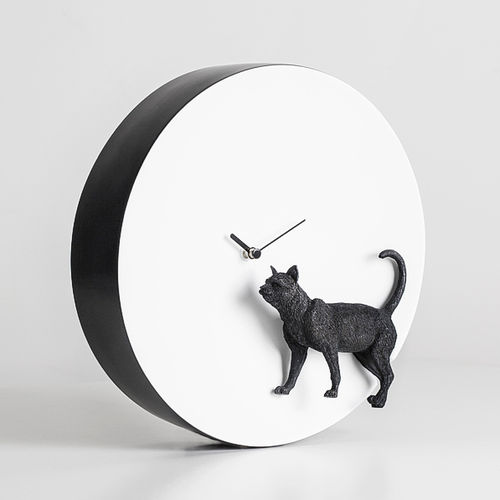 Orologio design originale - MOON X CLOCK - Haoshi - a muro / analogico / in resina