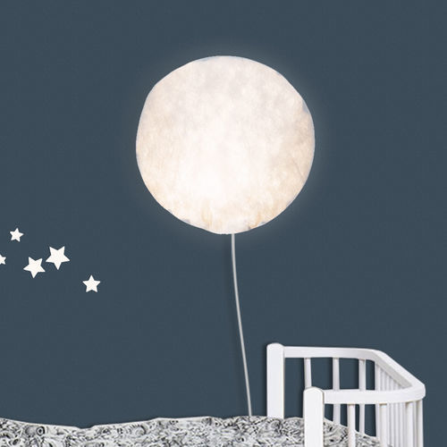 Applique design originale - MOON - dESIGNoBJECT - da interno / in tyvek / tonda