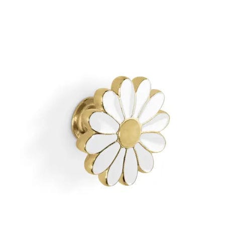 Maniglia per mobile in ottone lucidato - DAISY KD7009 - PullCast - levigata / laccata / smaltata