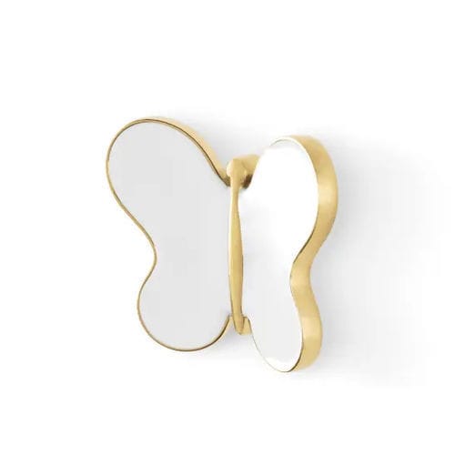 Maniglia per mobile in ottone lucidato - BUTTERFLY BIG KD7012 - PullCast - levigata / laccata / smaltata