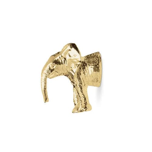 Maniglia per mobile in ottone lucidato - ELEPHANT KD7013 - PullCast - levigata / laccata / smaltata