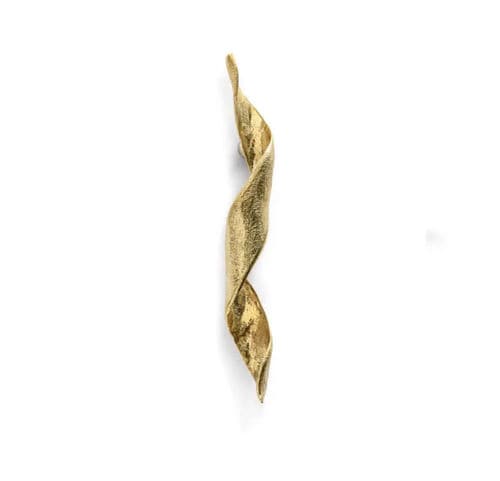 Maniglia per mobile in ottone - WHIKO EA1080 - PullCast - spazzolata / levigata