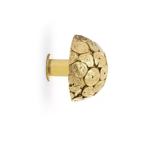 Pomello per mobile contemporaneo - HYDRAN EA1092 - PullCast - in ottone