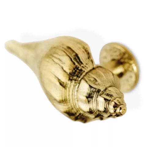 Pomello per mobile contemporaneo - BUCKIE OC2052 - PullCast - in ottone