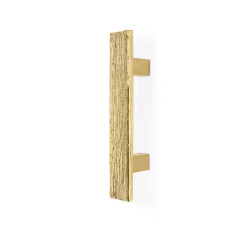 Maniglia per mobile in ottone lucidato - LARCH TE6006 - PullCast - levigata / spazzolata / anticata