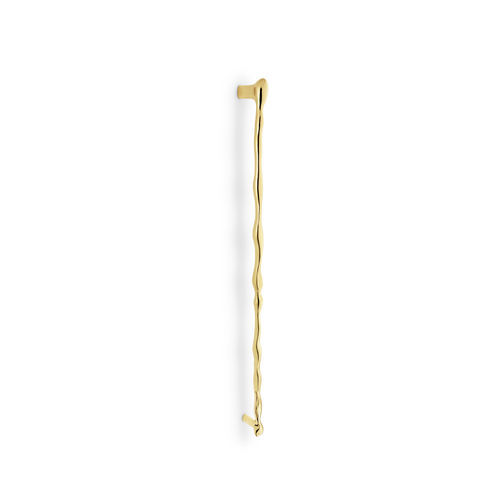 Maniglia a tirante per porta - Nouveau EA1088 - PullCast - in ottone lucidato / in ottone spazzolato / Art Nouveau
