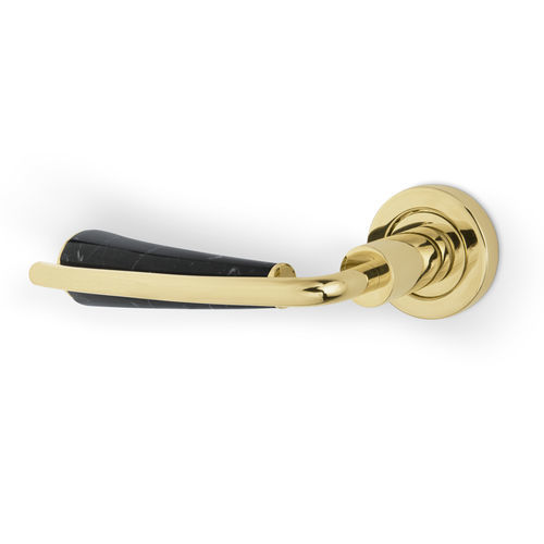 Maniglia per porta - Clash CM3047 - PullCast - in ottone lucidato / in marmo / contemporanea