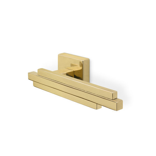 Maniglia per porta - SKYLINE CM3018 - PullCast - in ottone spazzolato / in ottone lucidato / contemporanea