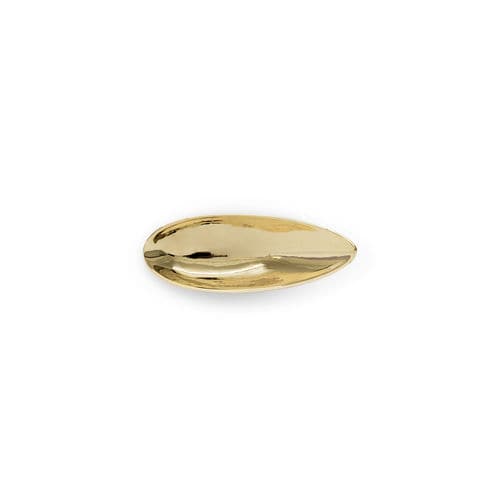 Pomello per mobile contemporaneo - IKE CM3036 - PullCast - in ottone spazzolato / in ottone lucidato