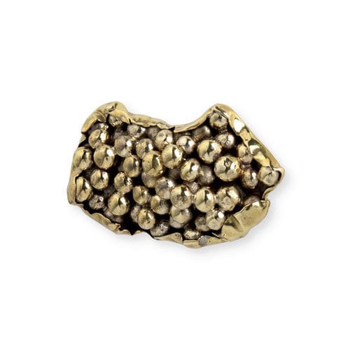 Maniglia per mobile in ottone - CAVIAR OC2023 - PullCast - spazzolata / levigata / anticata