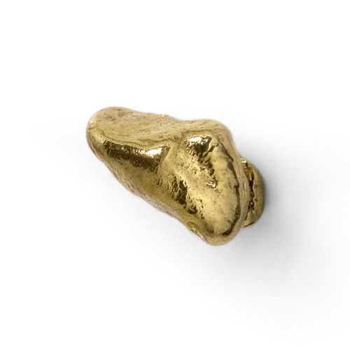 Pomello per mobile contemporaneo - PEBBLE OC2005 - PullCast - in ottone spazzolato / in ottone lucidato / in ottone anticato