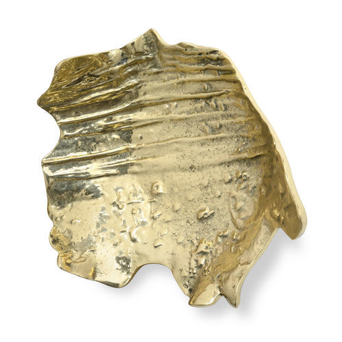Maniglia a tirante per porta - LEAF EA1052 - PullCast - in ottone / contemporanea / per uso residenziale