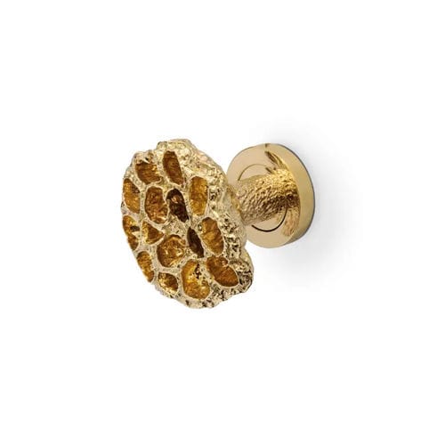 Pomello per porta contemporaneo - COMB EA1083 - PullCast - in ottone spazzolato / in ottone lucidato / in ottone anticato