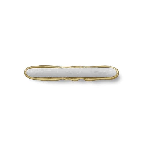 Maniglia per mobile in ottone - Tiffany Marble CM3082 - PullCast - spazzolata / levigata / anticata