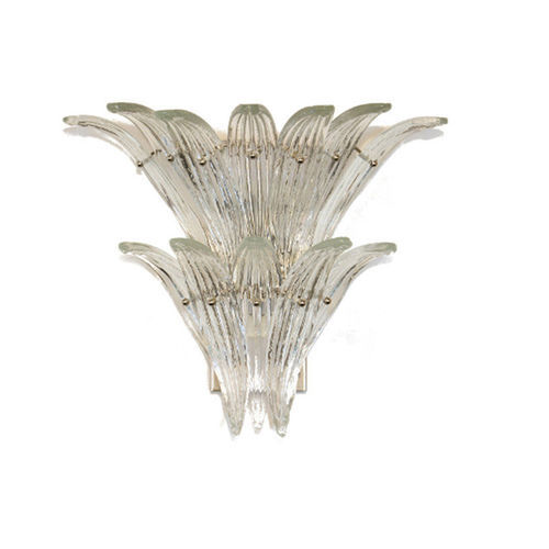 Applique contemporanea - PALM  - Alberto Dona - da interno / in vetro soffiato / in vetro di Murano