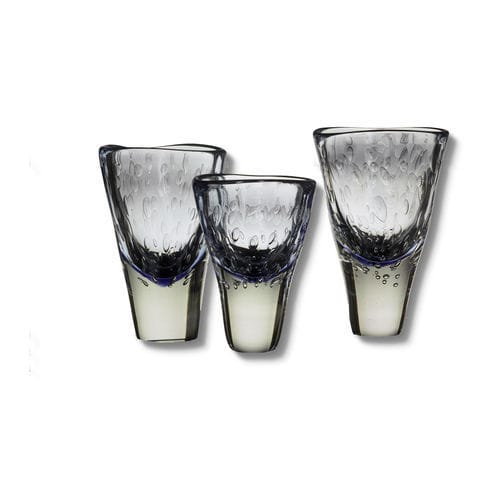 Vaso contemporaneo - ACQUA - Alberto Dona - in vetro soffiato / fatto a mano / contract