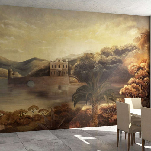Carta da parati contemporanea - AGRABAH - WallyArt - in tessuto non tessuto / in fibra di vetro / in vinile