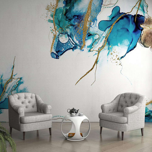 Carta da parati contemporanea - OPALE - WallyArt - in tessuto non tessuto / in fibra di vetro / in vinile