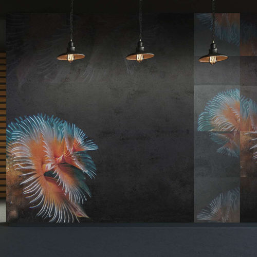 Carta da parati contemporanea - REEF - WallyArt - in tessuto non tessuto / in fibra di vetro / in vinile